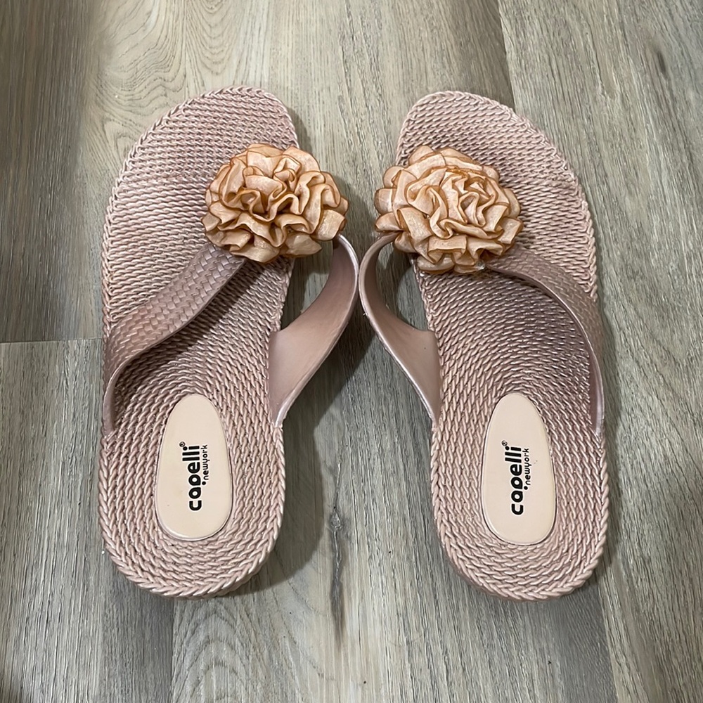 Floral sandals